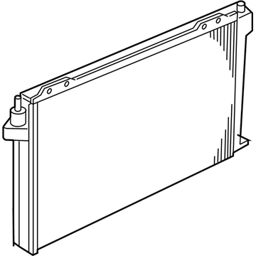 Mercury A/C Condenser - 3W1Z-19712-AC