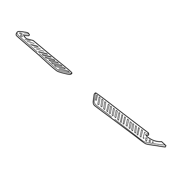 Ford XL3Z-17B807-AA Step Pad, Rear Upper Passenger Side