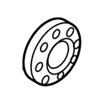 Ford HC3Z-1130-Z Wheel Cap, Front