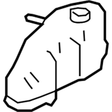 Ford 9C3Z-8A080-AA Battery Tray, Driver Side