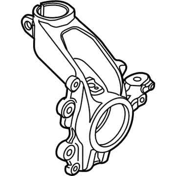 Ford BV6Z-3K185-D Knuckle, Front Passenger Side