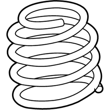 Ford BV6Z-5310-E Coil Spring, Front