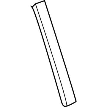 Lincoln 3W1Z-54255A35-AA Window Molding