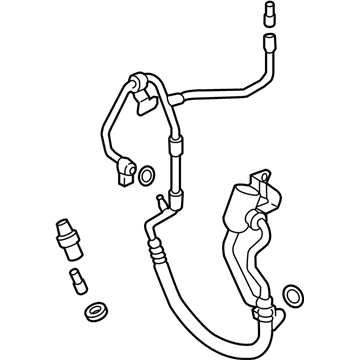 Ford Edge A/C Hose - F2GZ-19972-C