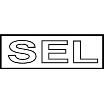 Ford 8G1Z-5442528-B Nameplate