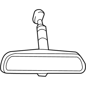 Ford F5TZ-17700-A Mirror Inside, Rear Inner