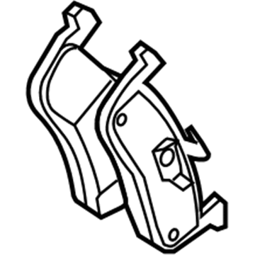 Ford FG1Z-2200-B Rear Pads