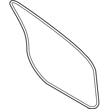 Ford GD9Z-5420708-A Weatherstrip On Body, Front Inner