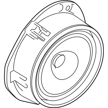 Ford KB3Z-18808-B Rear Driver Speaker