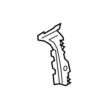 Ford LC5Z-78243A46-A Upper Brace, Passenger Side