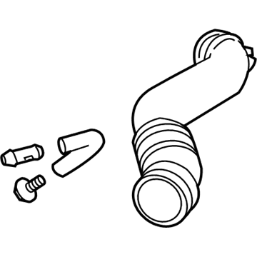 Mercury Air Intake Coupling - 3W3Z-9B659-AC