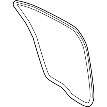 2017 Ford Police Interceptor Sedan Door Seal - AG1Z-54253A10-AA