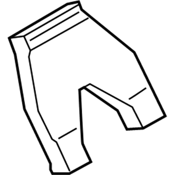 Ford CV6Z-19D809-C Center Duct
