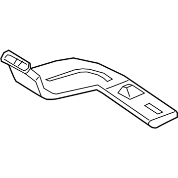 Ford G1EZ-19B680-A Floor Duct