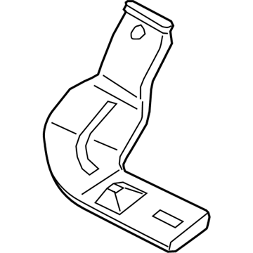 Ford G1EZ-19B680-B Floor Duct