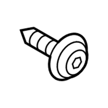 Ford -W505563-S437 Bracket Screw