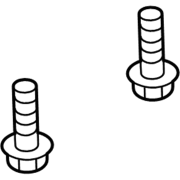 Ford -W718772-S439 Shock Lower Bolt