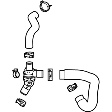 2009 Ford Mustang Radiator Hose - 7R3Z-8286-C