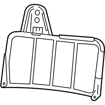 Ford F85Z1561018AA Seat Back Frame