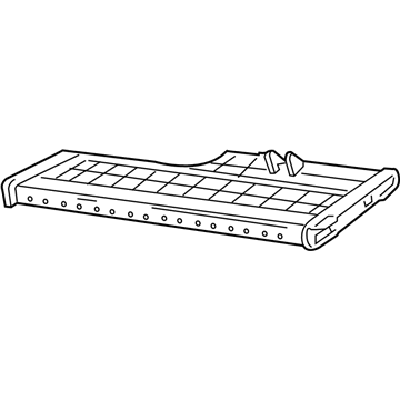 Ford XL3Z-1563100-AA Seat Frame