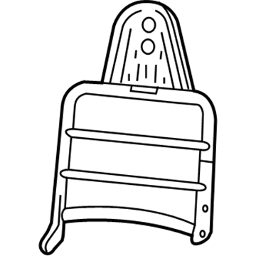 Ford F65Z1561019AA Seat Back Frame