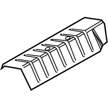 Ford BL3Z-19E672-A Air Deflector, Passenger Side