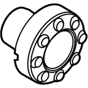 Ford 5C3Z-1130-TA Wheel Cap, Front