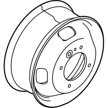 Ford Spare Wheel - BC3Z-1015-B