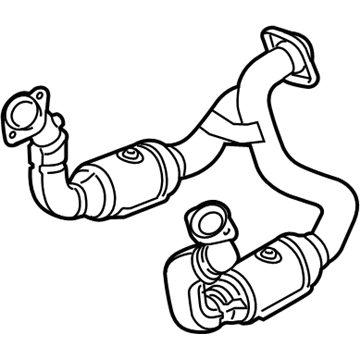 Ford F-350 Super Duty Catalytic Converter - HC3Z-5F250-D