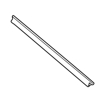 2005 Mercury Monterey Weather Strip - 6F2Z-1721452-AA