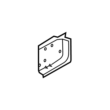 Ford FR3Z-6311253-B Lower Extension, Rear Driver Side