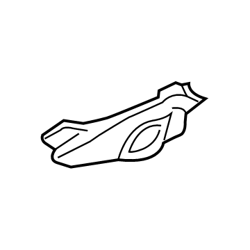 Ford FR3Z-63111C32-A Side Support, Rear Passenger Side