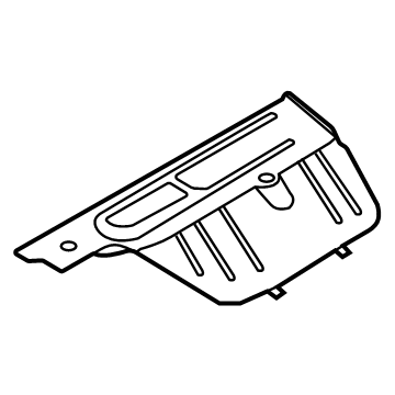 Ford FR3Z-6311251-A Floor Extension, Rear Driver Side