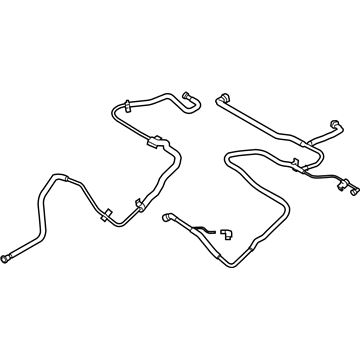 Lincoln PCV Valve Hose - HG9Z-9D661-H