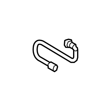 Lincoln Crankcase Breather Hose - HG9Z-9S329-A