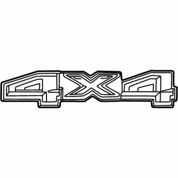 Ford F-250 Super Duty Emblem - ML3Z-9925622-AC