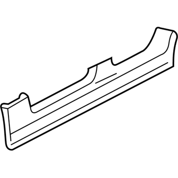 Ford YS4Z-5410128-AA Rocker Panel, Passenger Side