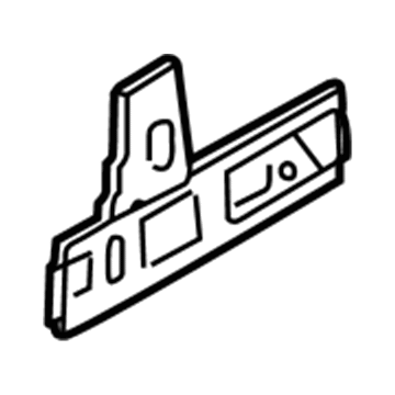 Ford YS4Z-5420403-BB Rocker Reinforcement, Rear Driver Side