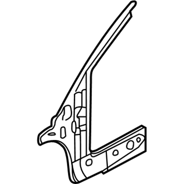 Ford YS4Z-61025A01-AA Inner Pillar, Driver Side