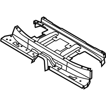 Ford DA8Z-7410716-A Front Crossmember