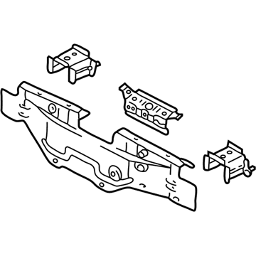 Ford 5L8Z-78107A52-AA Rear Crossmember, Center