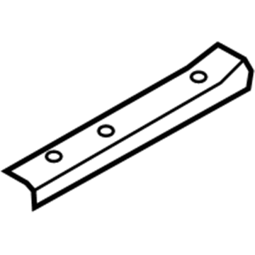 Ford FA1Z-5813208-AD Front Sill Plate, Passenger Side