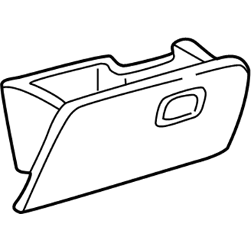 2002 Ford Excursion Glove Box - 1C3Z-2506024-AAA