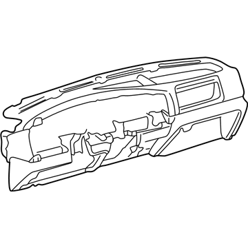 Ford 2C3Z-2504320-DAB Instrument Panel