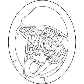 Lincoln Steering Wheel - G2GZ-3600-AD