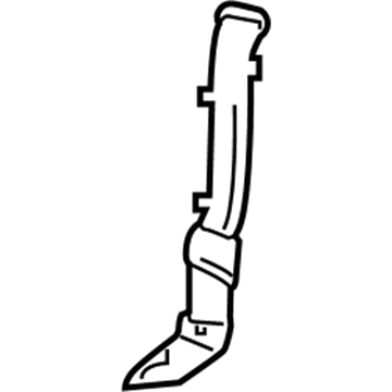 Ford 3F2Z-18D507-DA Upper Duct, Front