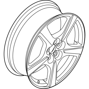 Ford LJ8Z-1007-D Wheel, Alloy