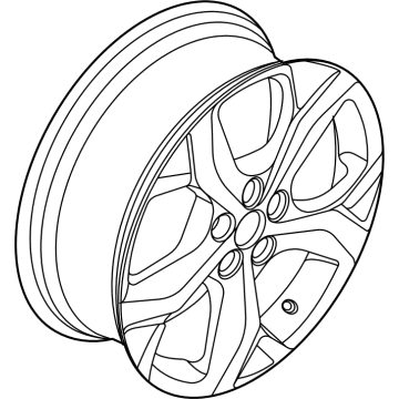 Ford LJ8Z-1007-A Wheel, Alloy