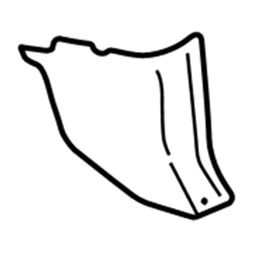 Ford F65Z-1502344-AAD Cowl Kick Panel
