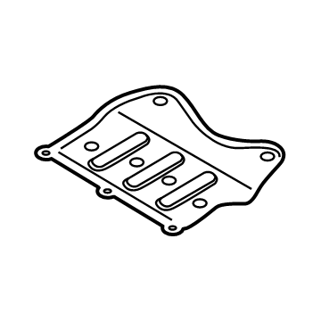 Ford CV6Z-6774-A Under Cover, Front